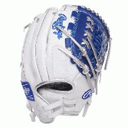 >The Rawlings Liberty Advanced Color Series 12.5 inch fastpitch softball glove is made for 