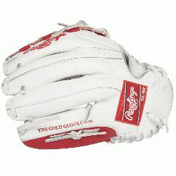 ings Liberty Advanced Color Series 12.5 inch fastpitch softball glove is made f