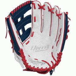 he perfectly balanced patterns of the updated Liberty Advanced series from Rawlings are de