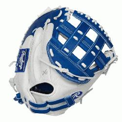 The Rawlings Liberty Advanced Color Series 33-Inch catchers mitt provides unmatched q