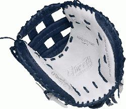 olor Series - White/Navy Colorway 33 Inch Womens Catchers Model Modified Pro H Web