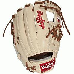 red 11 3/4” baseball gloves from Rawlings features the PRO 