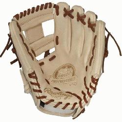 red 11 3/4” baseball gloves from Rawlings features the PR