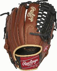 e Sandlot Series gloves feature an oiled pull-up leather that gives the models a