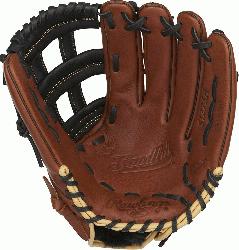 Sandlot Series gloves feature an oiled pull-up leather that gives the mo