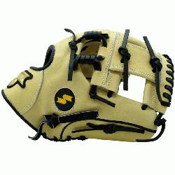 p>11.50 Inch Baseball Glove Colorway: Brown | White Conventional Open Back E