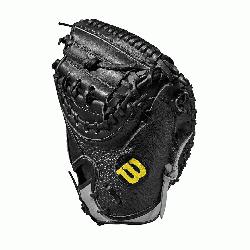 3.5 catcher model, half moon web Thumb Protector Black SuperSkin -- twice the streng