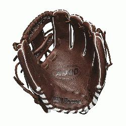 he 11.5 Wilson A900 Baseball glove is made for young, advanced ballplayers lookin