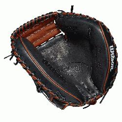 l; half moon web Black SuperSkin, twice as strong as regular leather, 