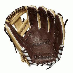 el; I-Web Double lacing at the base of the web Blonde/Dark Brown/White Pro Stoc