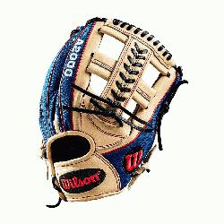about a head-turner. This Blonde Pro Stock Leather-Blue SuperSkin custom