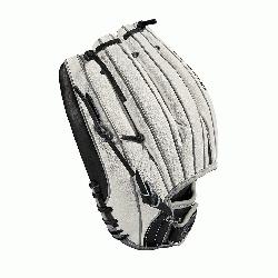 er model; dual post web; fast pitch-specific WTA20RF19FP12SS Comfort Velcro wrist closure for a 