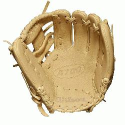 seball glove H-Web design Blonde Full-Grain leather. The all-new A700 line of Wilson gloves a