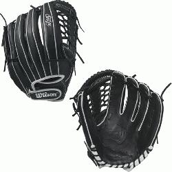 X FP 1275 - 12.75 Wilson Onyx FP 1275 Outfield Fastpitch Glove Onyx FP 12.75 Outf