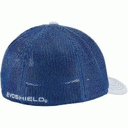 56% Polyester/42% Cotton/2% SPANDEX Imported Flex-fit trucker hat Emb