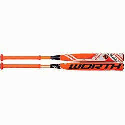 Worth FP2L10 2016 2Legit (-10) Fastpitch Softball Bat (32-