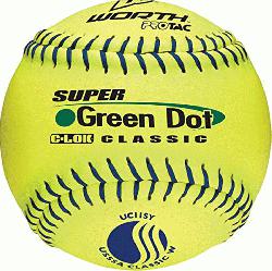 oftball USSSA Classic W Classification Poly-X Core Pro Tac Cover Blue Stitch Color 11 in