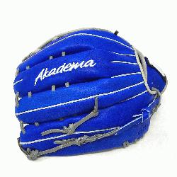 h pattern baseball glove from Akadema has an H-Web, open back, deep pocke