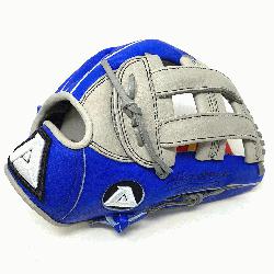 Z 13 inch pattern baseball glove from Akadema has an H-We