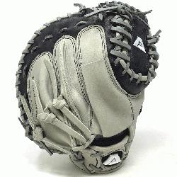  inch circumference Spiral-Lock web catchers mitt from Akadema has an open back. The deep Akade