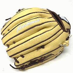 5 baseball glove from Akadema is a 11.5 inch pattern, I-web, open back, and medium pocket. This la