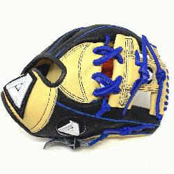 e ATP2 baseball glove from Akadema is a 11.5 inch pattern, I-web, open back, 