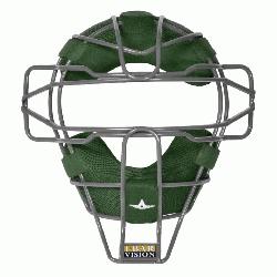 sic Traditional Face Mask w/ Luc Pads (SKU: FM25LUC-DARKGREEN) is a classic, old-school style 