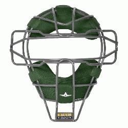 ditional Face Mask w/ Luc Pads (SKU: FM25LUC-DARKGREEN) is a classic, old-school sty