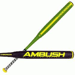 The 2017 Ambush Slow Pitch two piece composite bat is made to