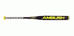  Ambush Slow Pitch two piece composite bat is made to give hitters just the right