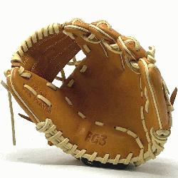 ch trainer baseball glove is made with tan stiff American 