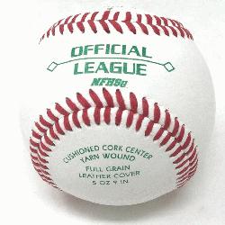 Bucket with 30 DOL-A Offical League Baseballs Shipped. Leat