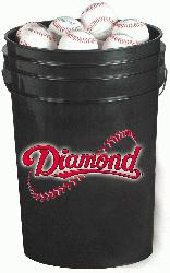 ngDiamond Leather Pitching Machine Baseball (Dozen)br /br //strong Official 