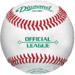 winding Cork and rubber center Premium leather cover Raised Diamond Seam USSSA official licensed pr