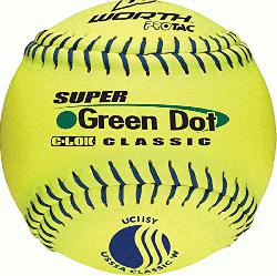 11 Softie slow pitch practice softball is composed of a high-