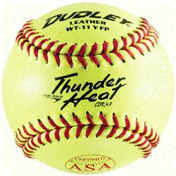 . ASA Fast Pitch. Top grade Yellow leather