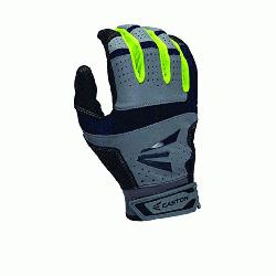 9 Neon Batting Gloves Adult 1 Pair (Grey-Red, XL) : Textur
