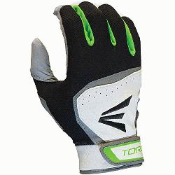 Easton Torq HS7 Adult Batting Gloves 1 Pair (TealGreen, Large) : You want batti