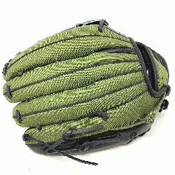 The Emery Glove Co 12.75 Inch Batch Zero Baseball Glove. The palm is crafte