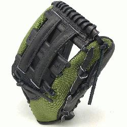 love Co 12.75 Inch Batch Zero Baseball Glove. The palm is crafted entirely 