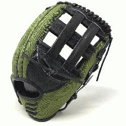 he Emery Glove Co 12.75 Inch Batch Zero Baseball Glove. The palm is crafted entirel