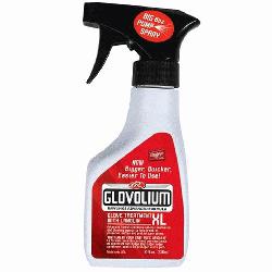 s Extra Large. Introducing the worlds first 8 oz size baseball glove oil with trigger sprayer.