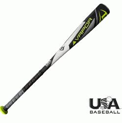 2 5/8 USA Baseball bat from Louisville Slugger provides the perfect combination of durability 