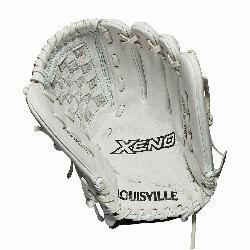 infield glove Closed weave web Memory foam wrist lining White and A