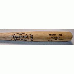 Slugger MLB Select Ash Wood Baseball Bat. P72 Turning Model. Flame Tempered 