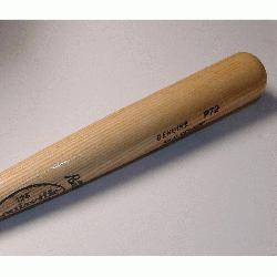 ugger 6 pack of professional wood baseball bats.  P72 Turning model used by De