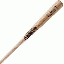  Slugger Wood Fungo Bat. Natural finish, Ash wood, S345 Turning model. 36