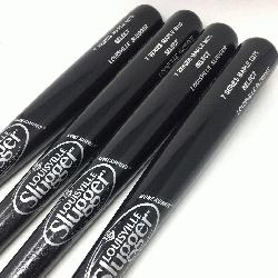 s 7 Maple Wood Baseball Bats from Louisville Slugger. High Gloss Finish, Cupped, and 