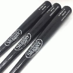  wood baseball bats by Louisville Slugge