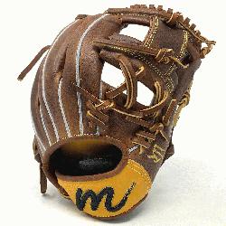 Leather: Chestnut Kip Style: I Web Anchor Lace Padded Thumb